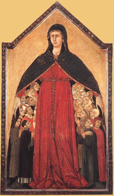 Simone Martini Madonna of Mercy oil painting picture